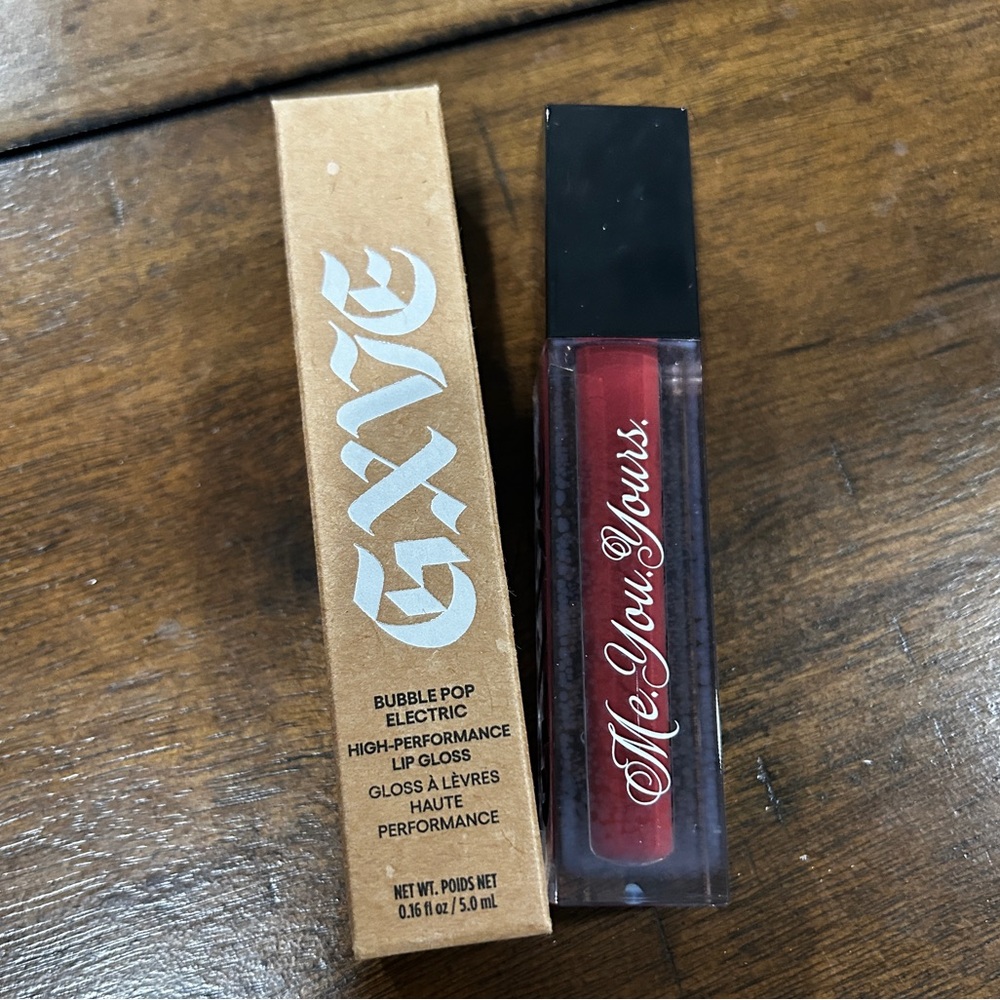 GXVE Gwen Stefani bubble pop electric lip gloss- ALL MY LOVE